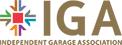 Independant garage association logo
